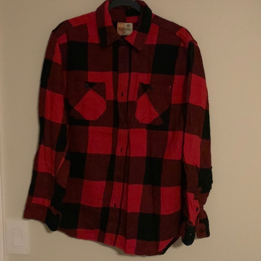 Ruff Hewn Flannel Button Down Shirt